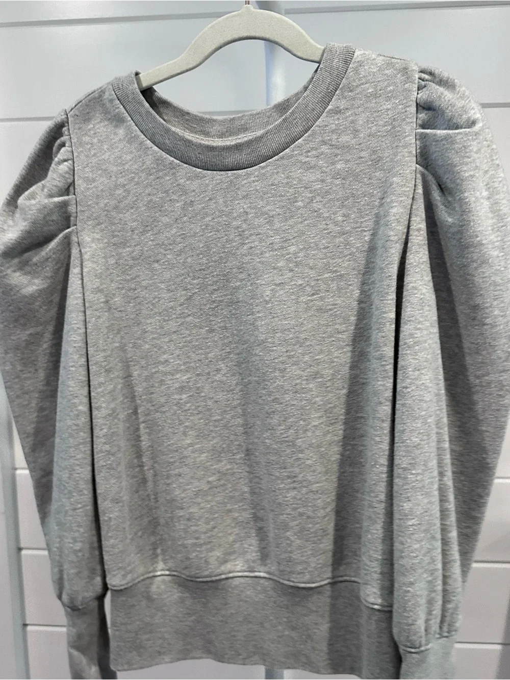 GAP Kids Heather Gray Crewneck Sweatshirt